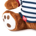 Bron - Teddybeer met gestreept T-shirt